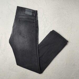 Bonobos Jeans Mens 32x30 Gray Straight Leg Stretch Denim Charcoal Wash Pants